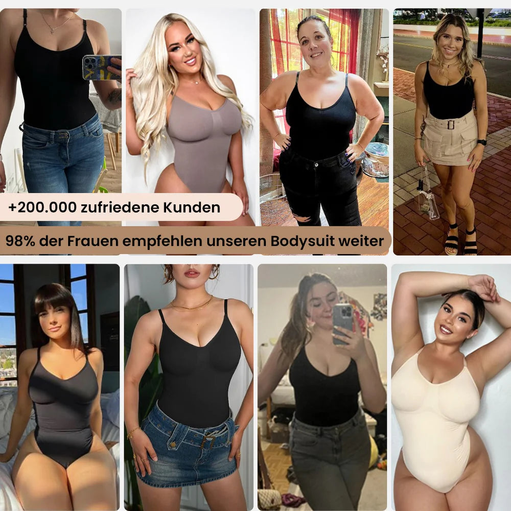 Body reductor moldeador estilo camiseta con tanga