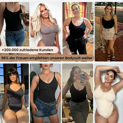 Body reductor moldeador estilo camiseta con tanga