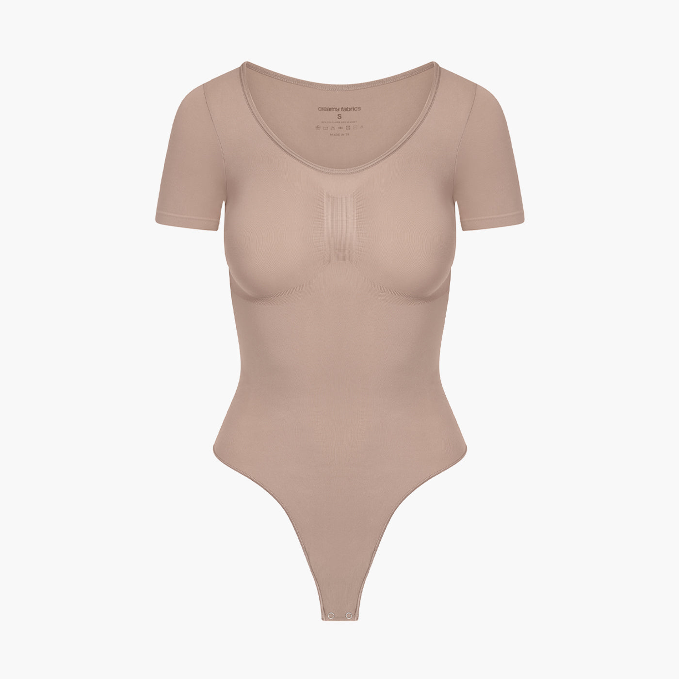 Body reductor moldeador estilo camiseta con tanga