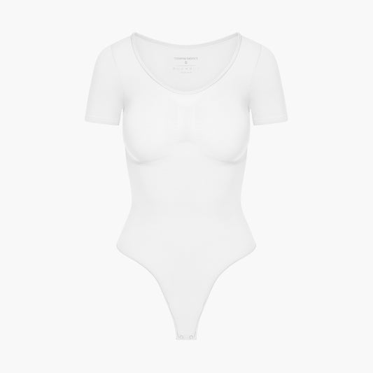 Bodysuit Sculpting Shapewear T-Shirt mit String