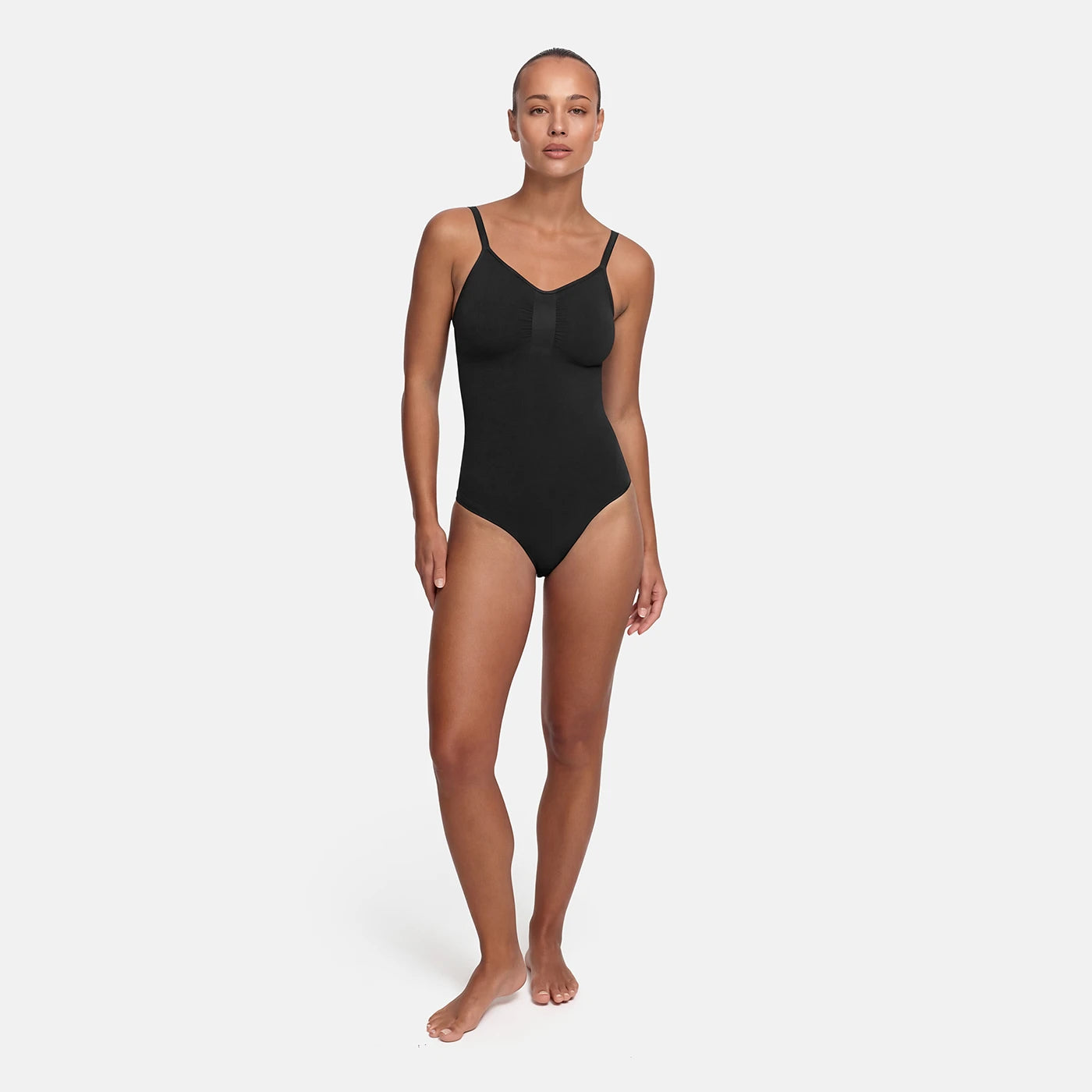 Body sculptant gainant avec string