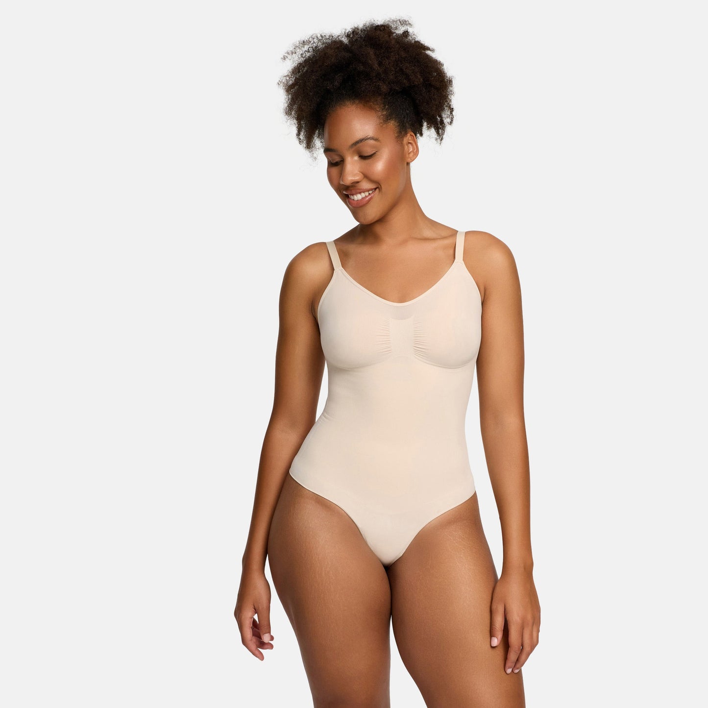 Body sculptant gainant avec string