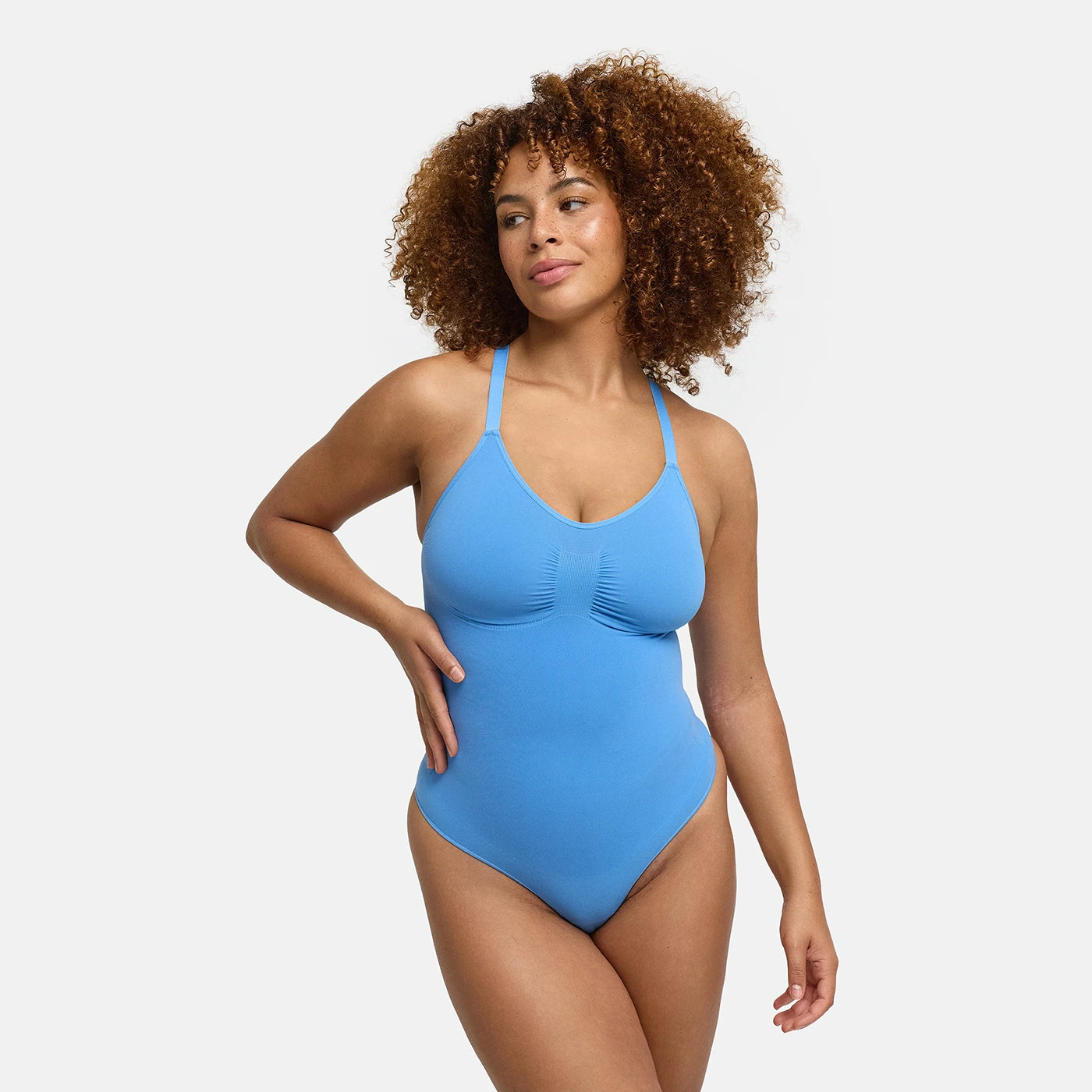 Body sculptant gainant avec string
