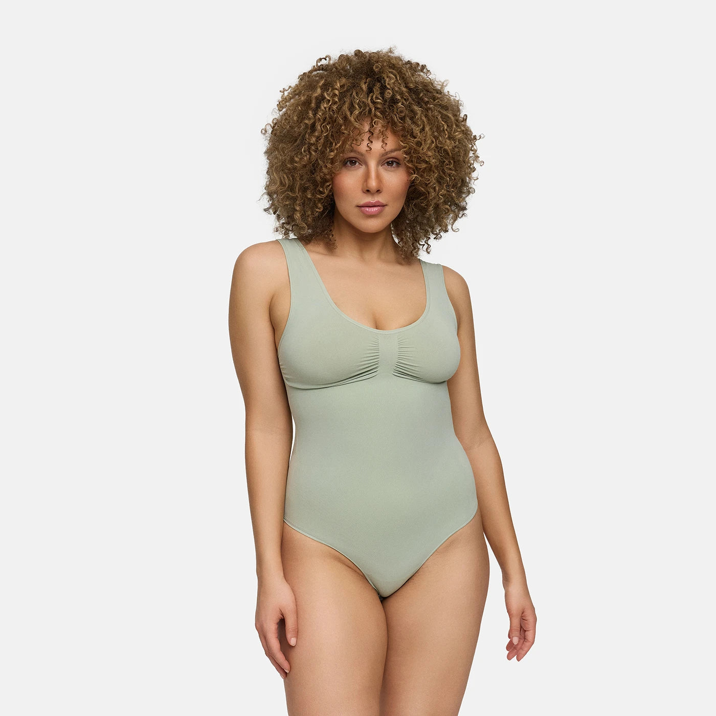 Tank Bodysuit Sculpting Shapewear mit Slip