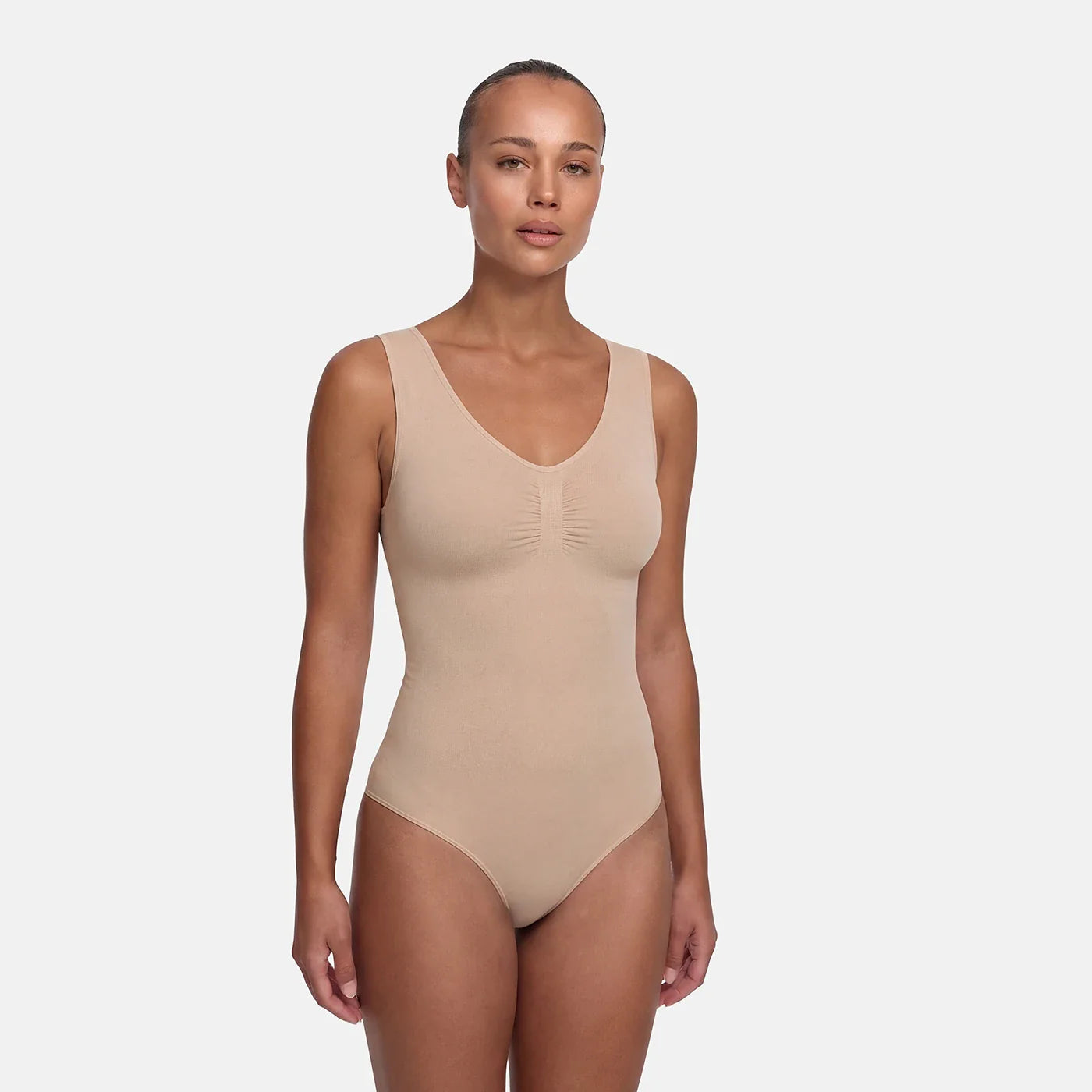 Tank Bodysuit Sculpting Shapewear with String