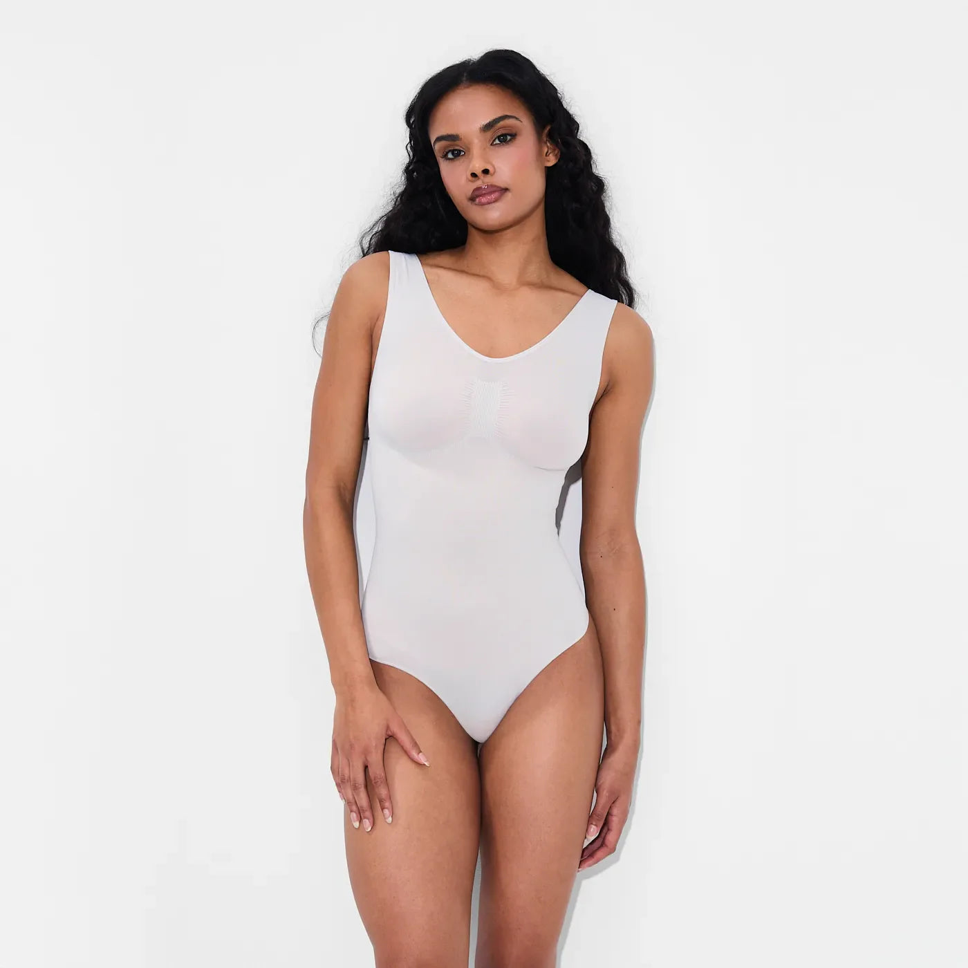 Tank Bodysuit Sculpting Shapewear mit String