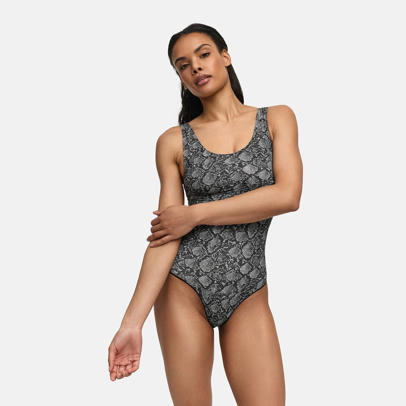 Tank Bodysuit Sculpting Shapewear mit String