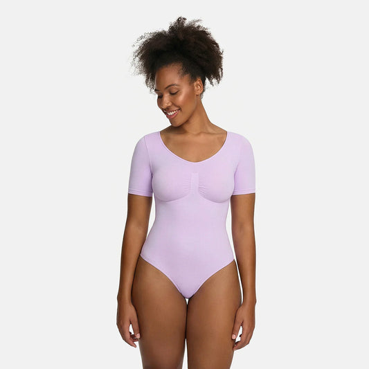Body T-shirt modellante con perizoma
