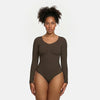 Body sculptant gainant à manches longues avec culotte