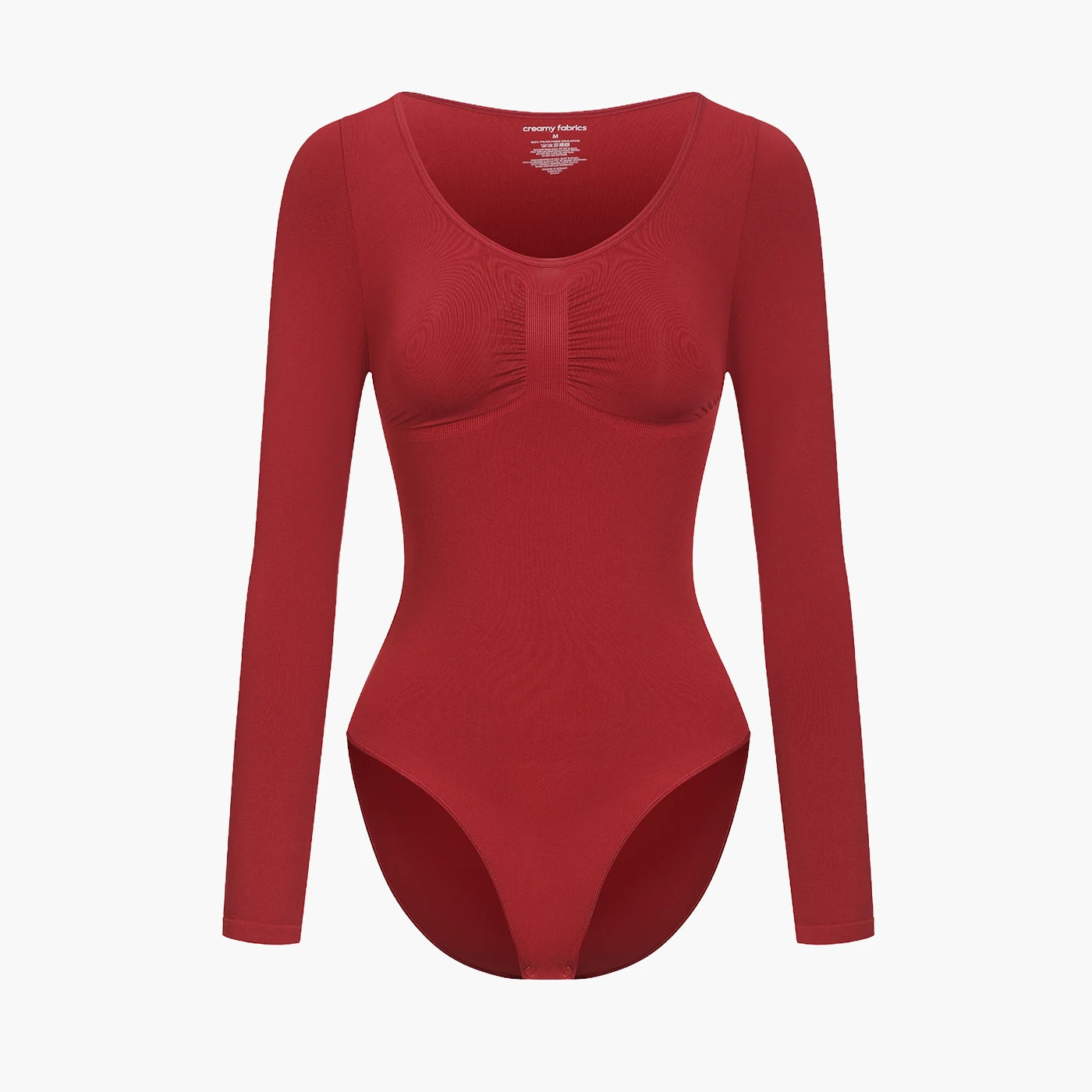 Slip Detaylı Şekillendirici Uzun Kollu Body Shapewear