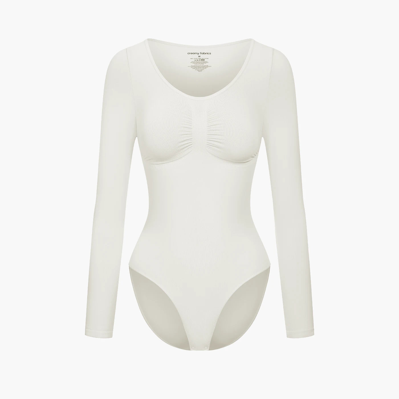 Slip Detaylı Şekillendirici Uzun Kollu Body Shapewear