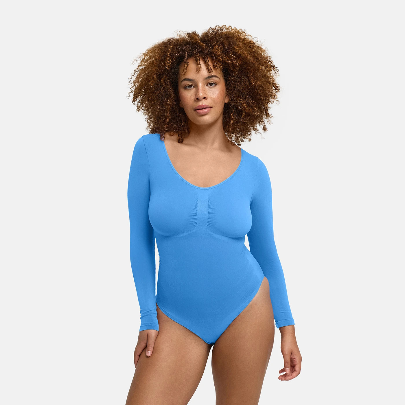 Body sculptant gainant à manches longues avec culotte