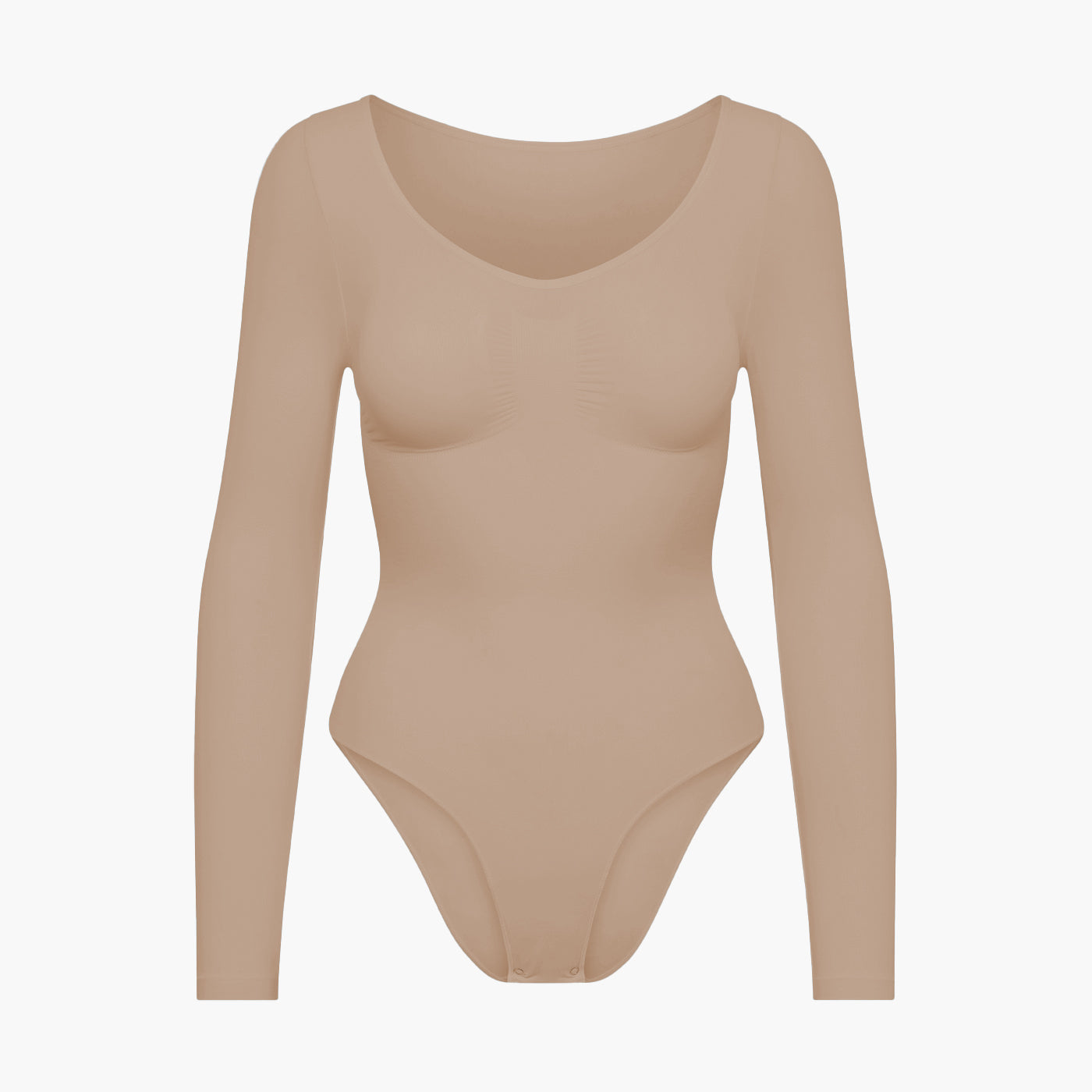 Bodysuit beeldhouwen shapewear longsleeve met slip