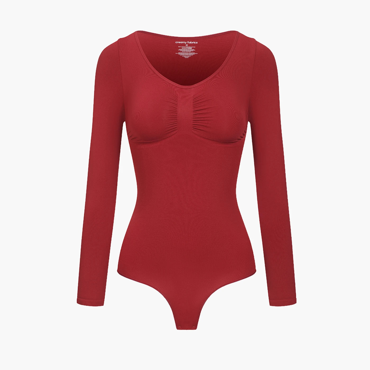 Bodysuit Sculpting Shapewear Longsleeve mit String