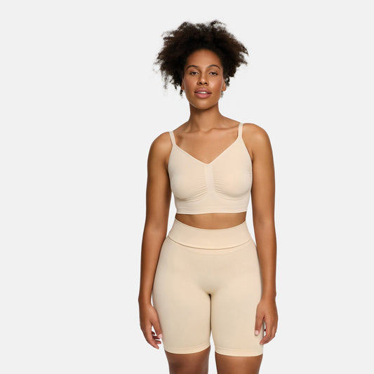 Pantaloncini modellanti a vita alta
