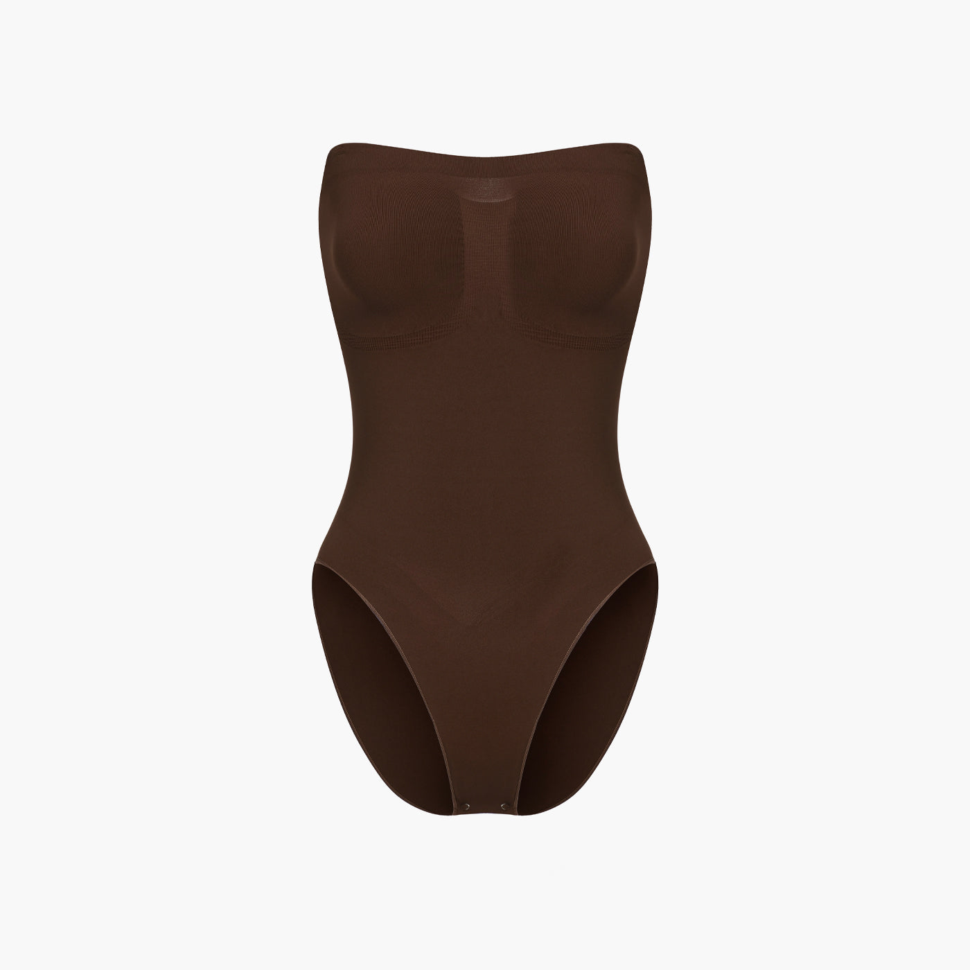 Trägerloser Bodysuit Sculpting Shapewear mit Slip