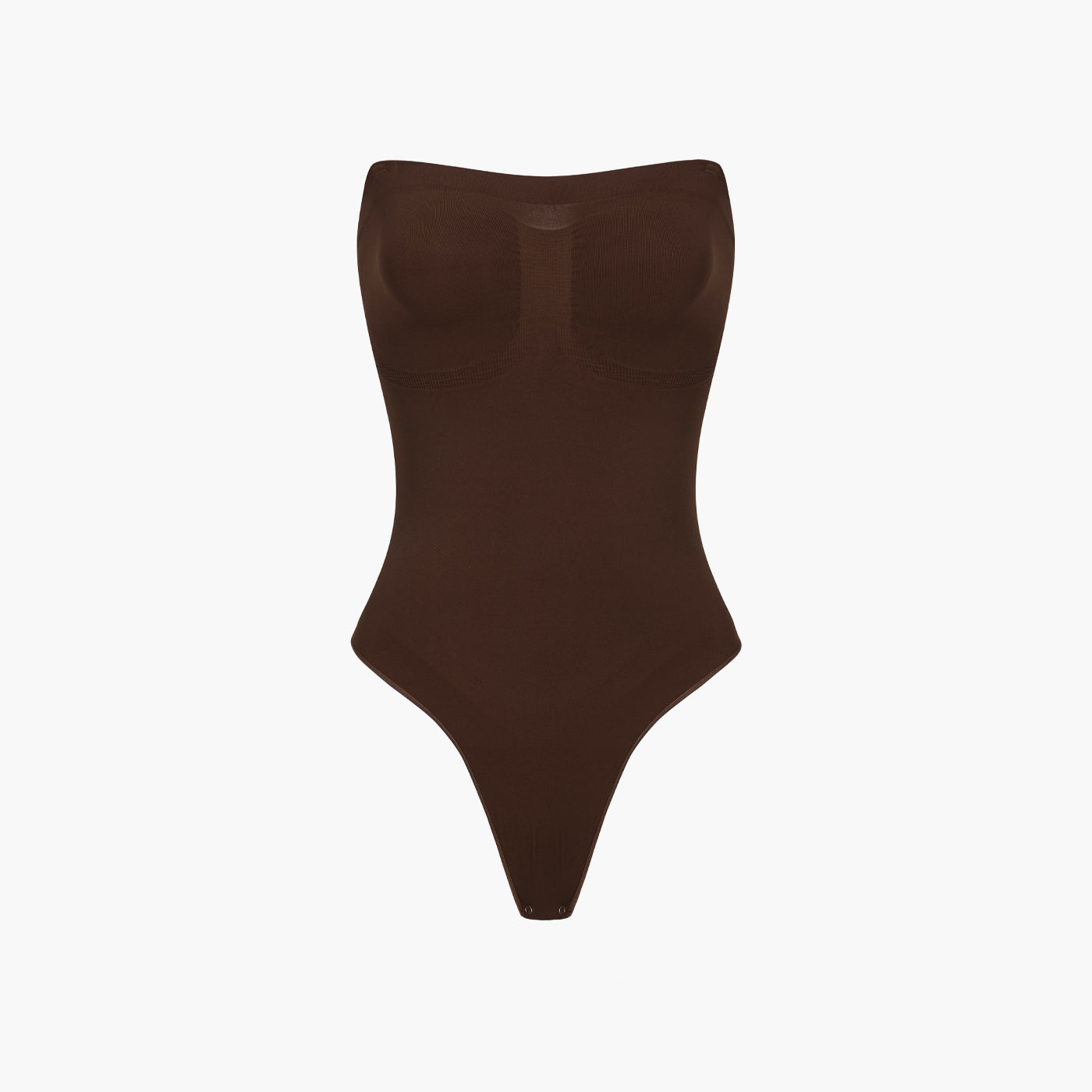 Body sculptant sans bretelles avec string