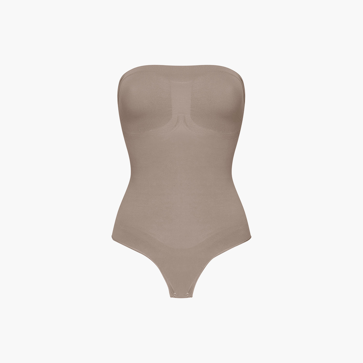 Body sculptant sans bretelles avec string