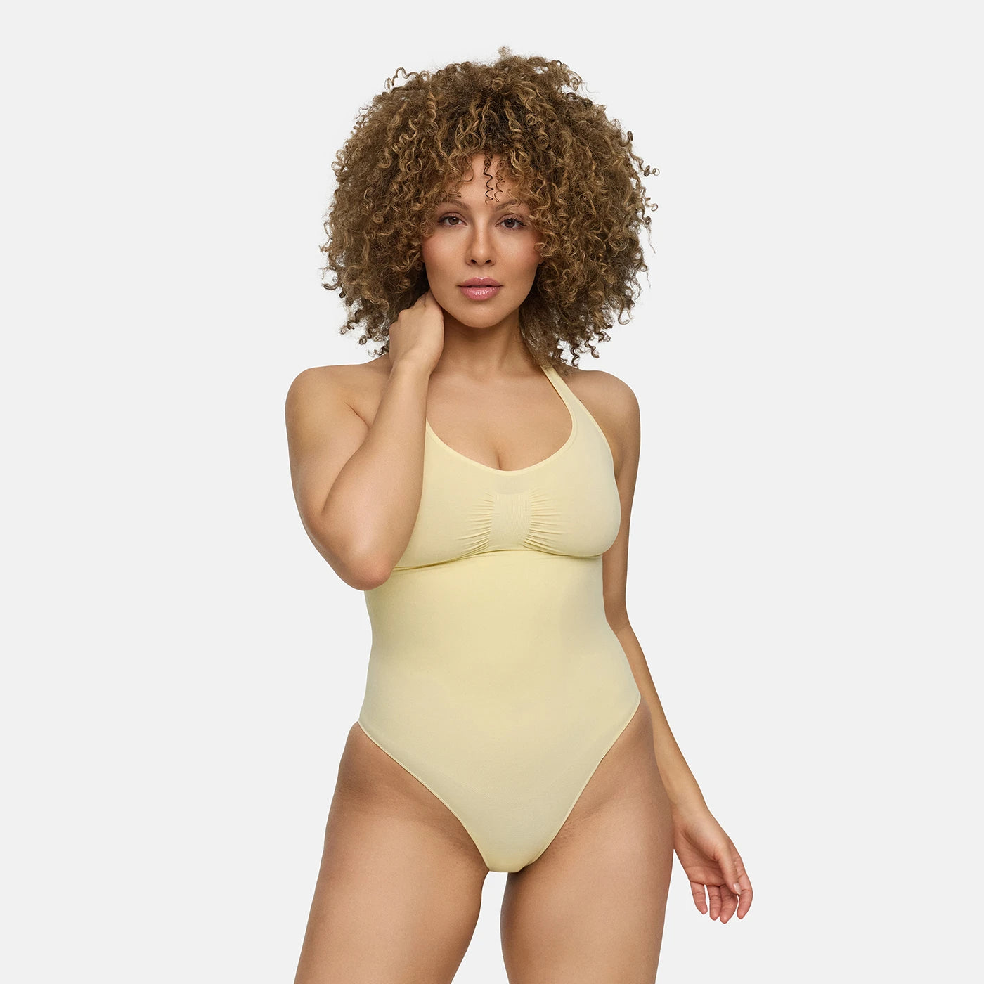 Neckholder Bodysuit mit Slip