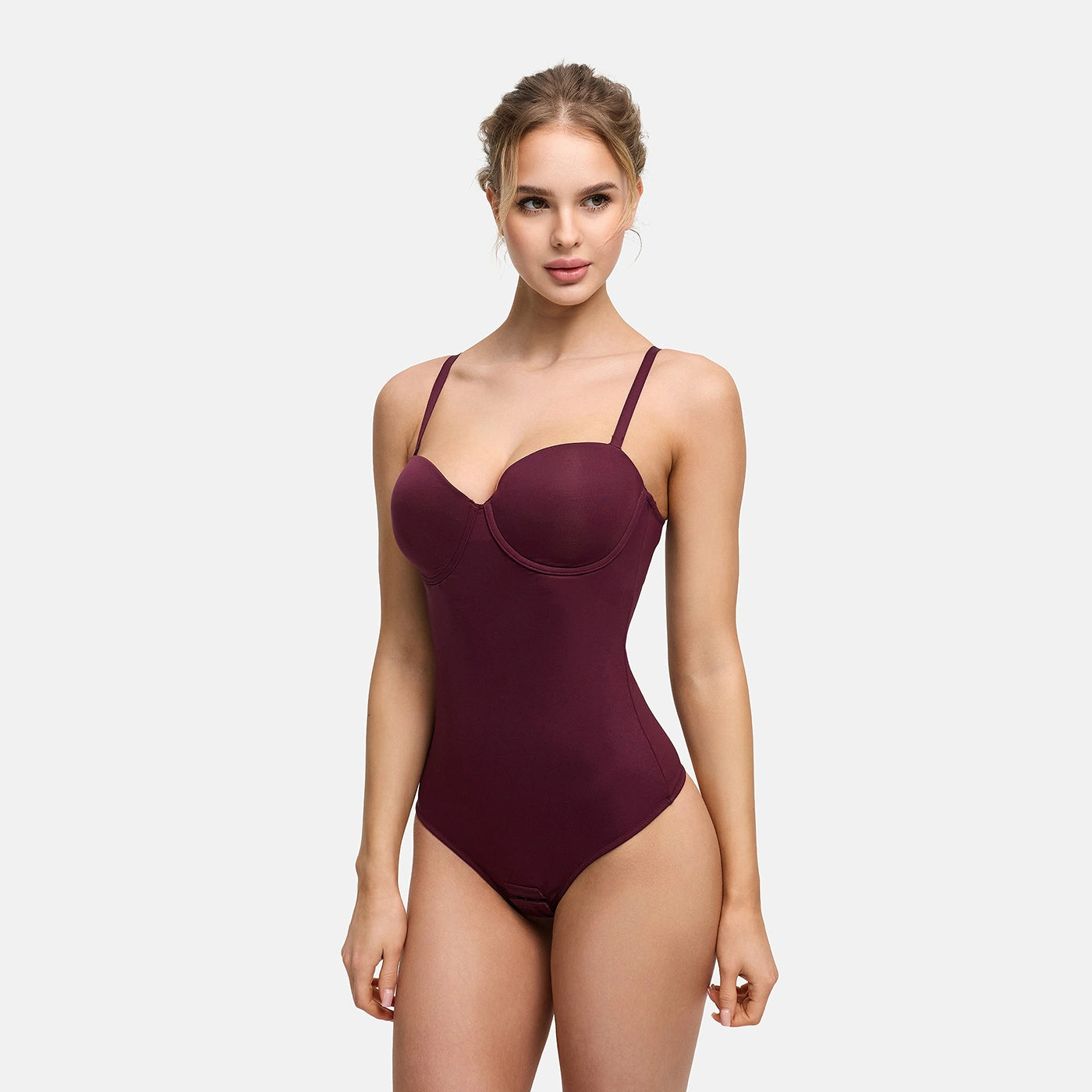 بدلة صدرية بفتحة فوق الجسم مع خيط