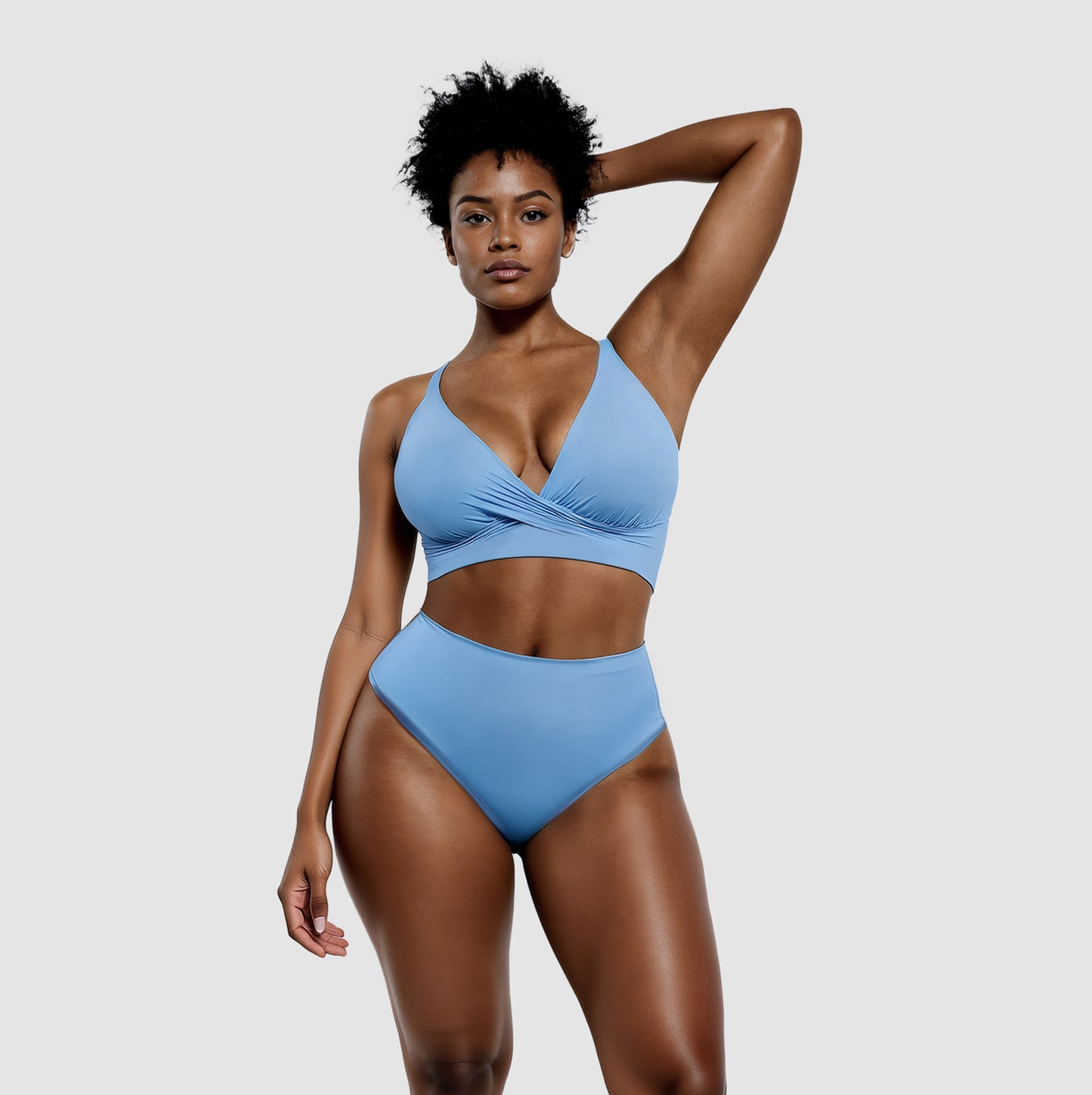 Bikini twist con slip modellante