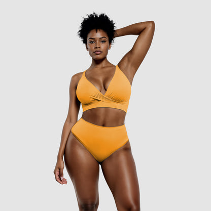 Bikini twist con slip modellante