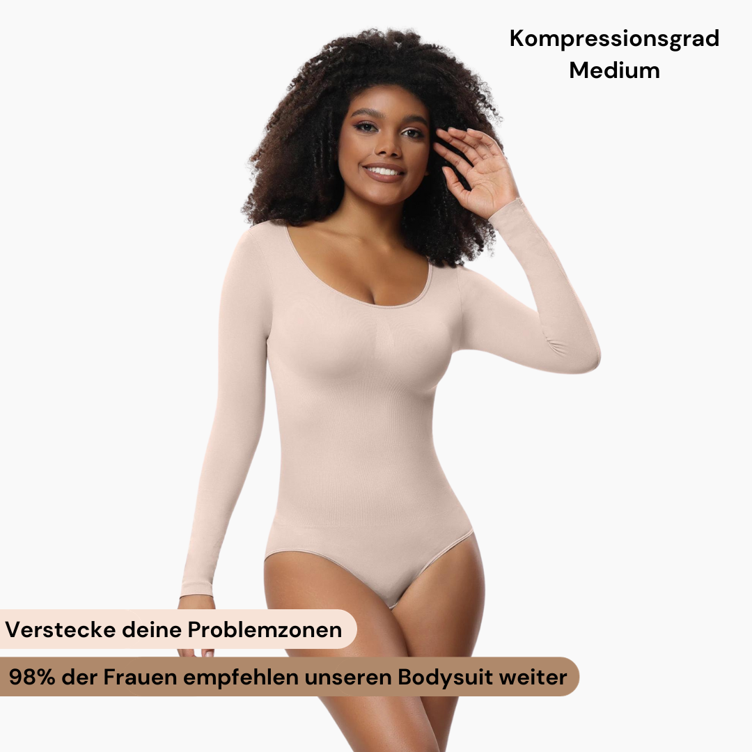 Body met lange mouwen Sculpting Shapewear