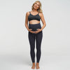 Leggings de maternidad sin costuras de talle alto
