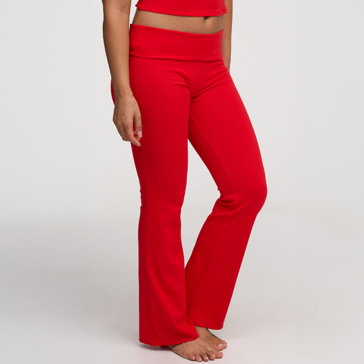Cotton Flared Bootcut Leggings