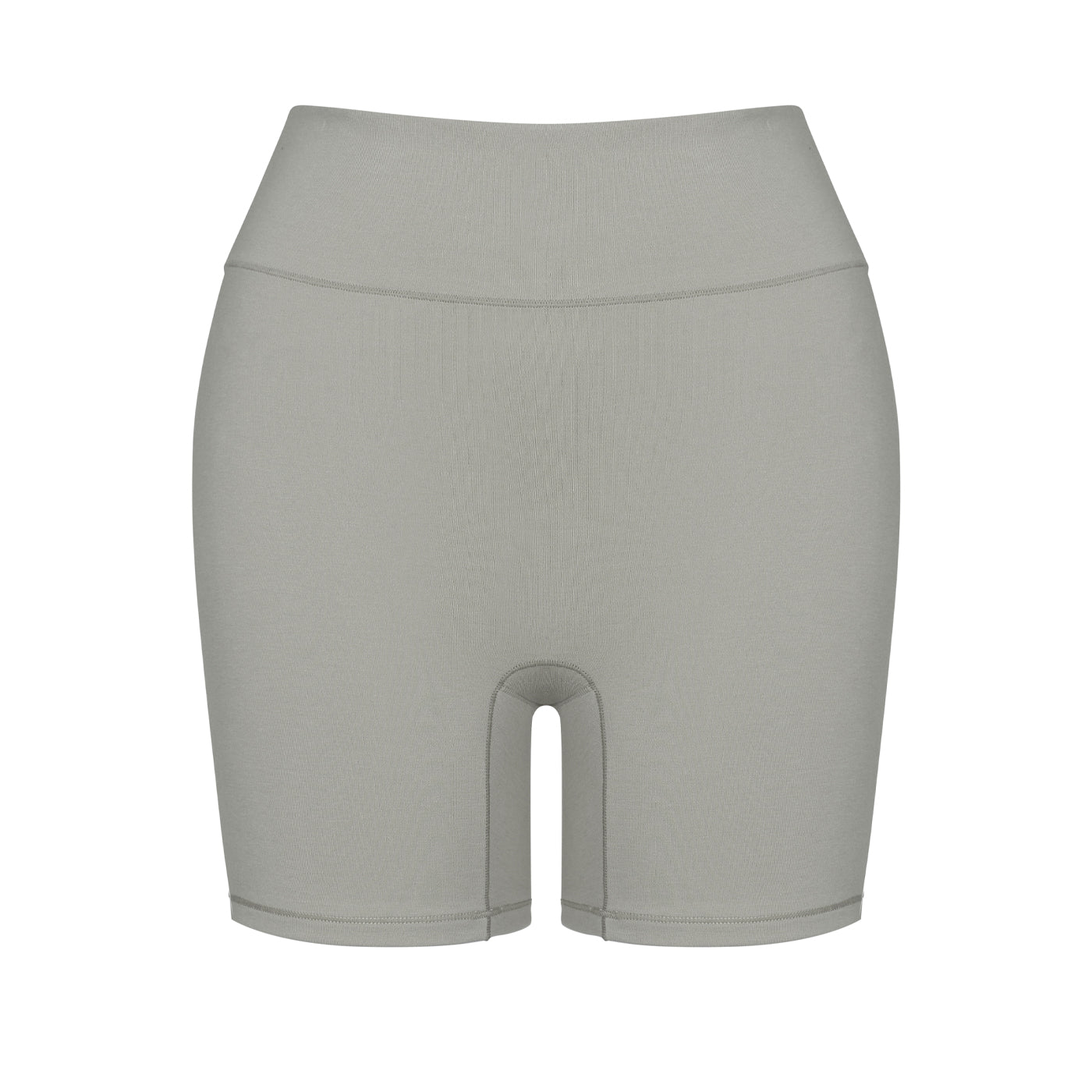 Cotton High-Waist Shorts