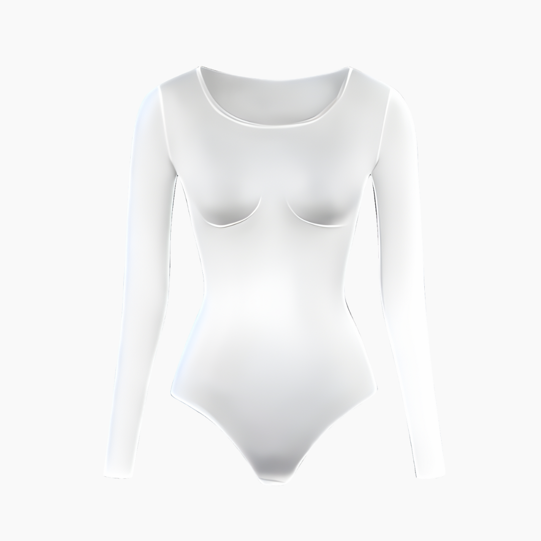 Body met lange mouwen Sculpting Shapewear