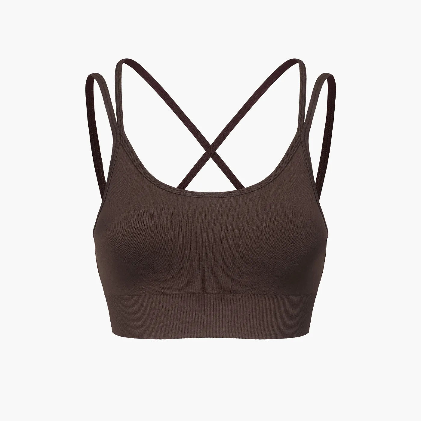 Seamless Cross over Sport Bra