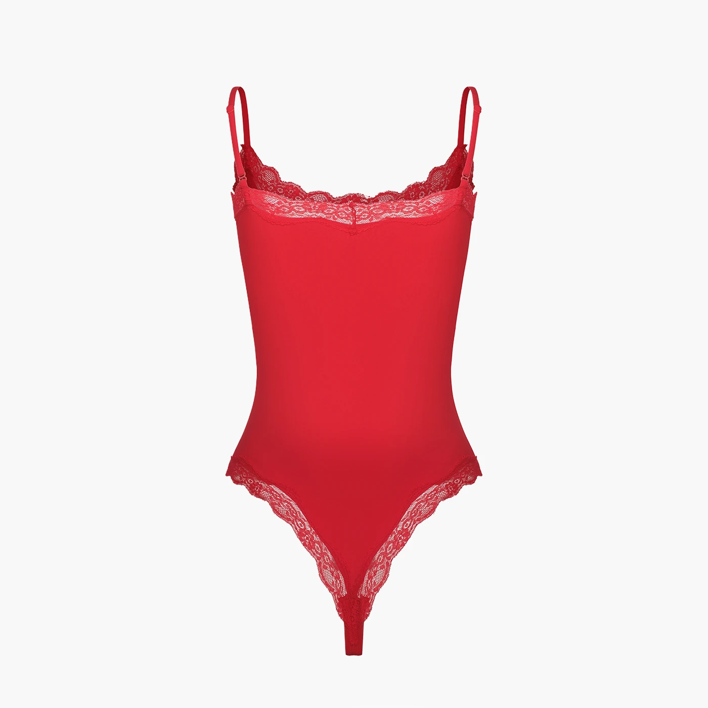 Bodysuit string met kant