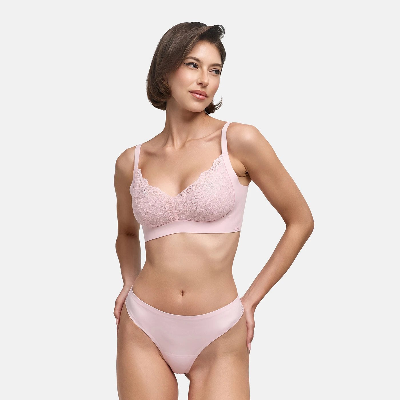 Reggiseno comfort con pizzo