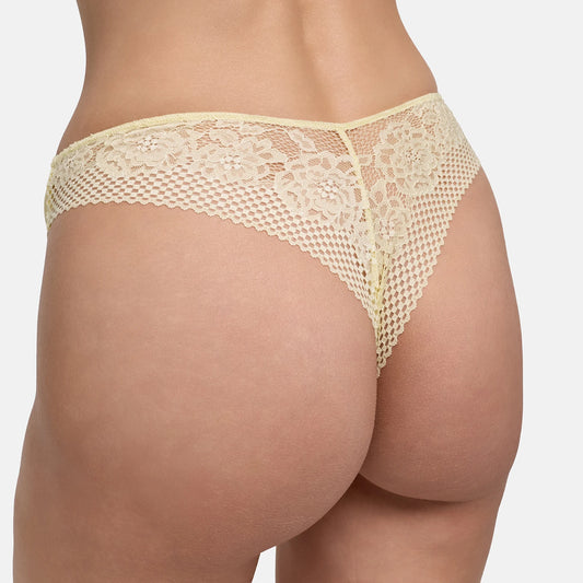 Tanga mit Spitze | 3er Pack