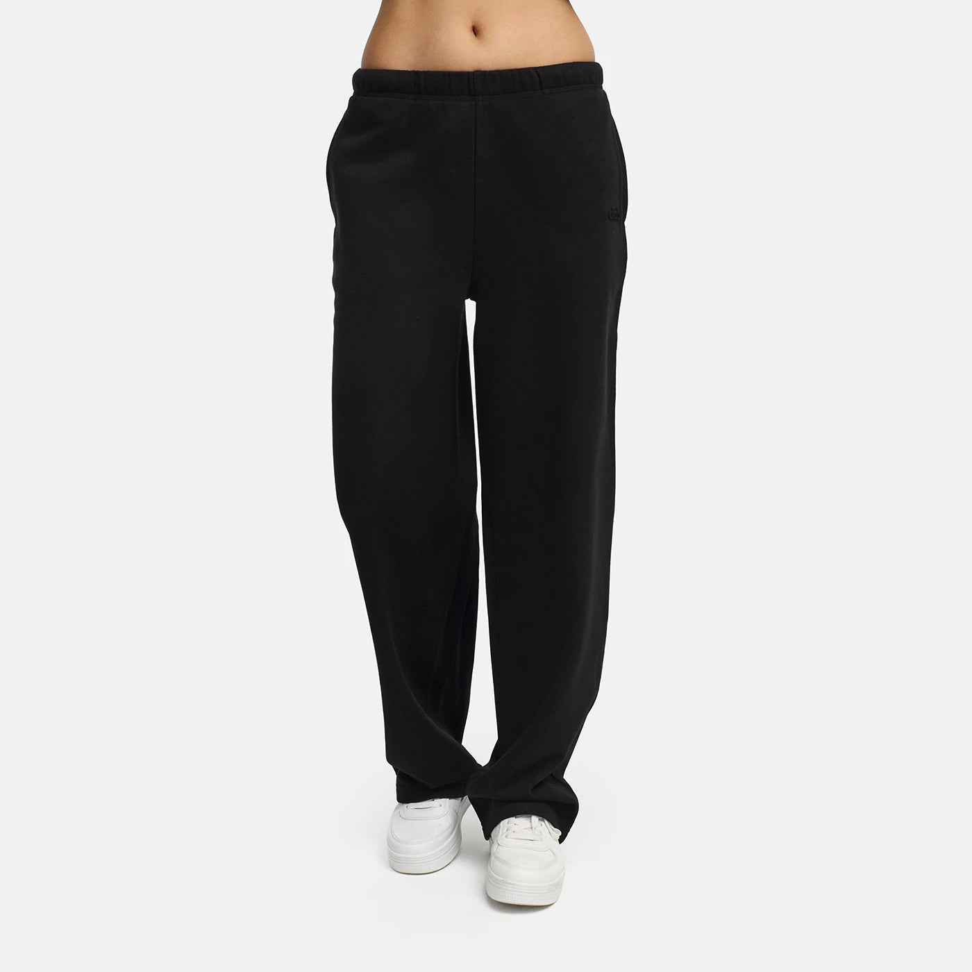 Pantalones rectos de corte relajado para diario