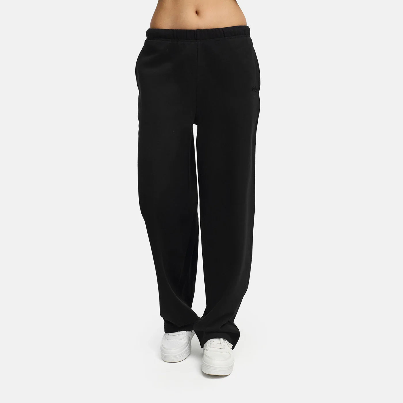 Pantalones rectos de corte relajado para diario