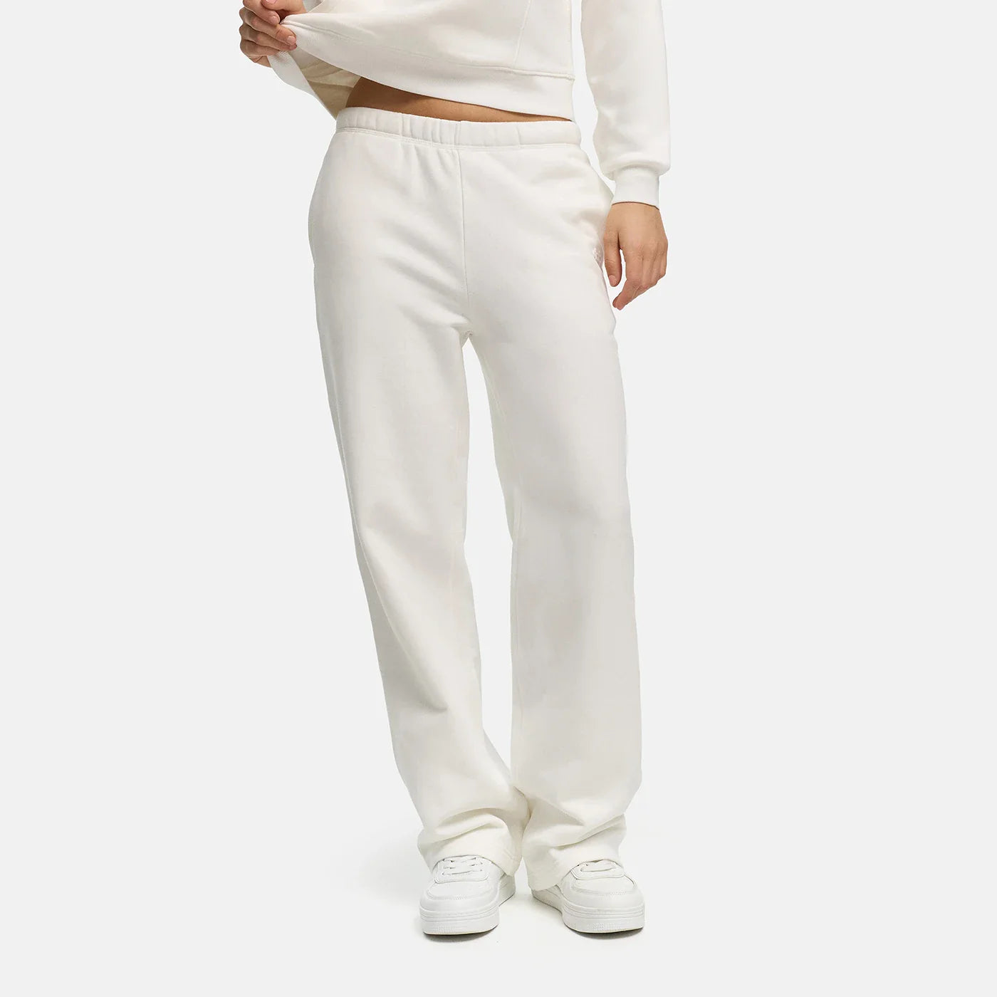 Pantalones rectos de corte relajado para diario