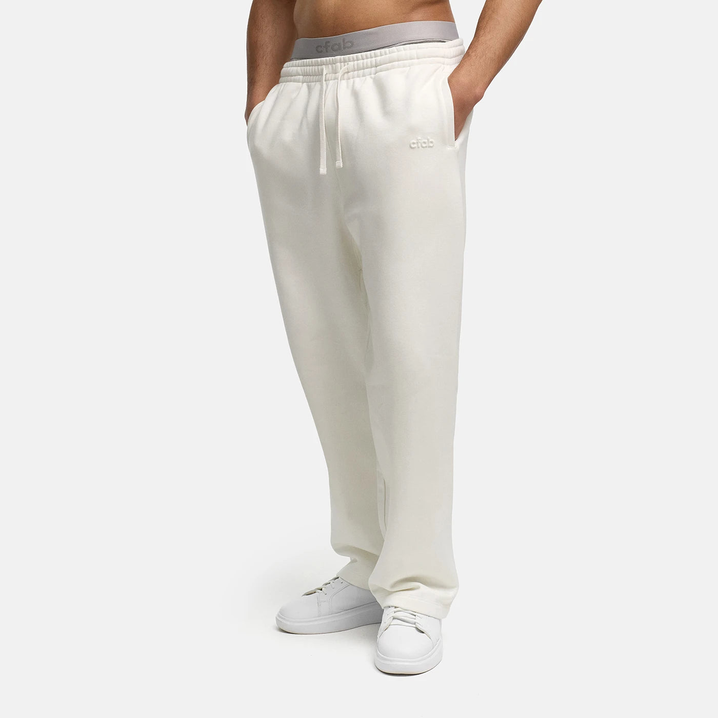 Menswear Relaxed Fit Straight Pants