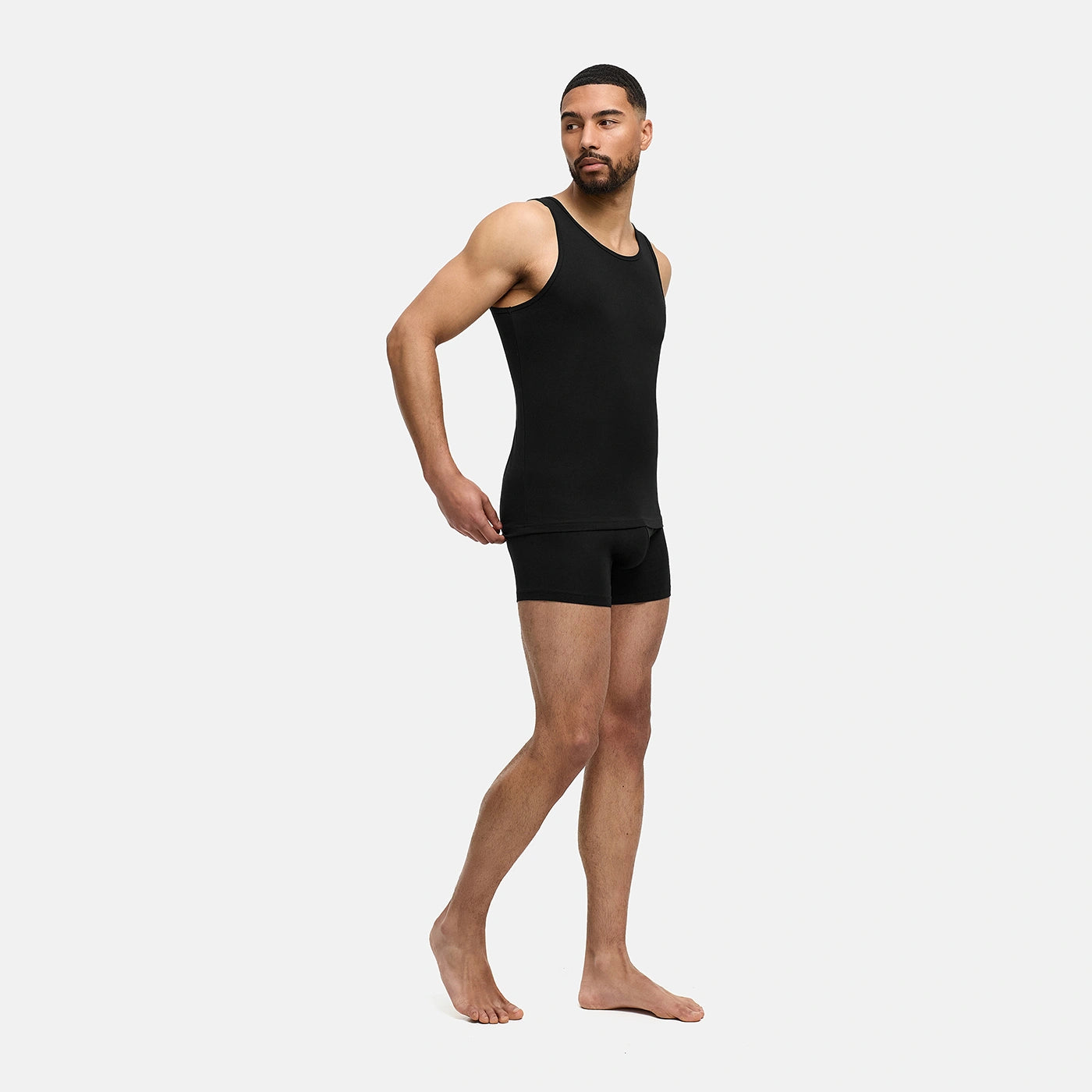 Katoenen herenvest - 2-pack