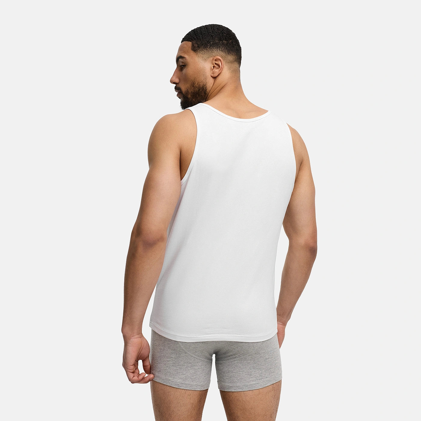 Katoenen herenvest - 2-pack