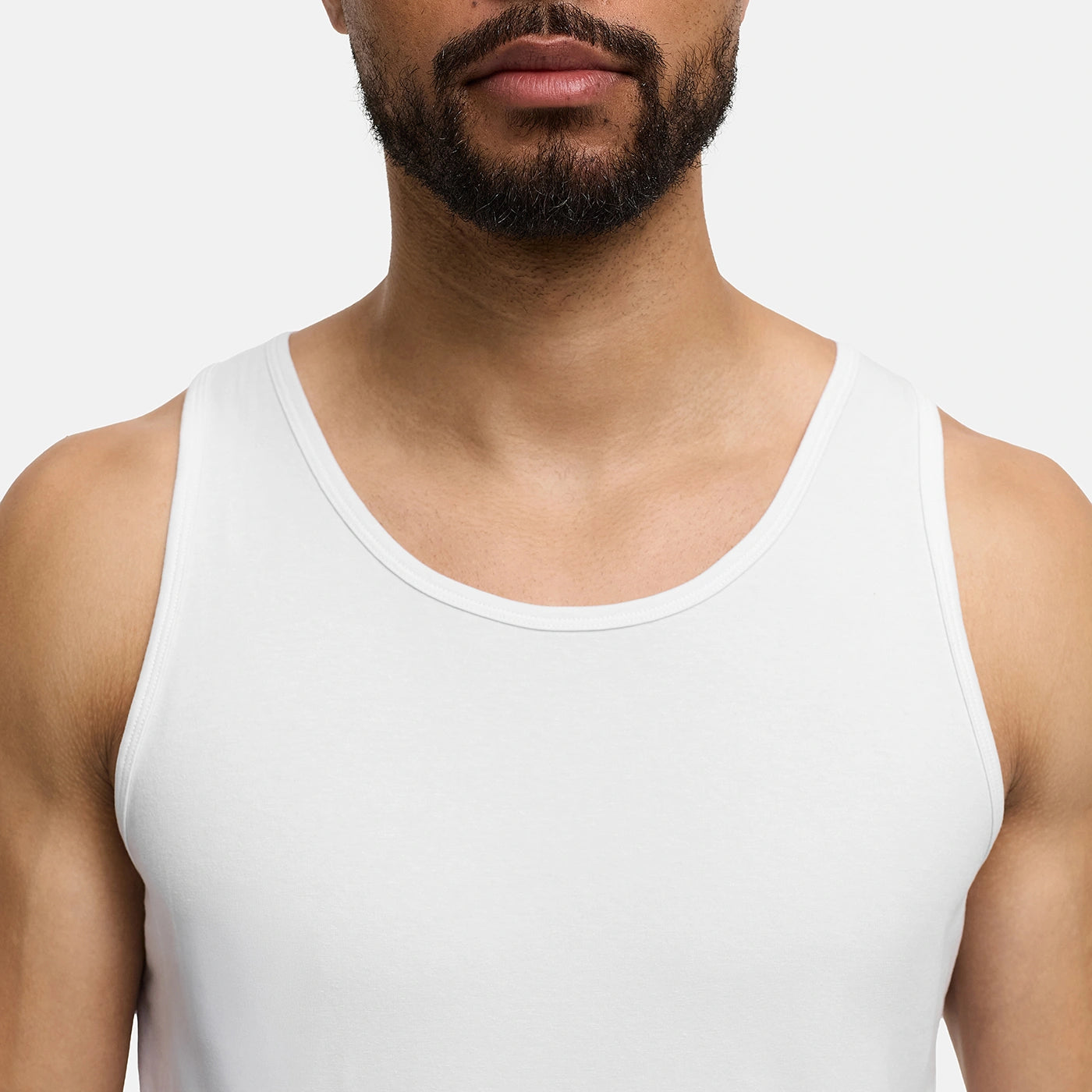 Cotton Herren Unterhemd - 2er Pack