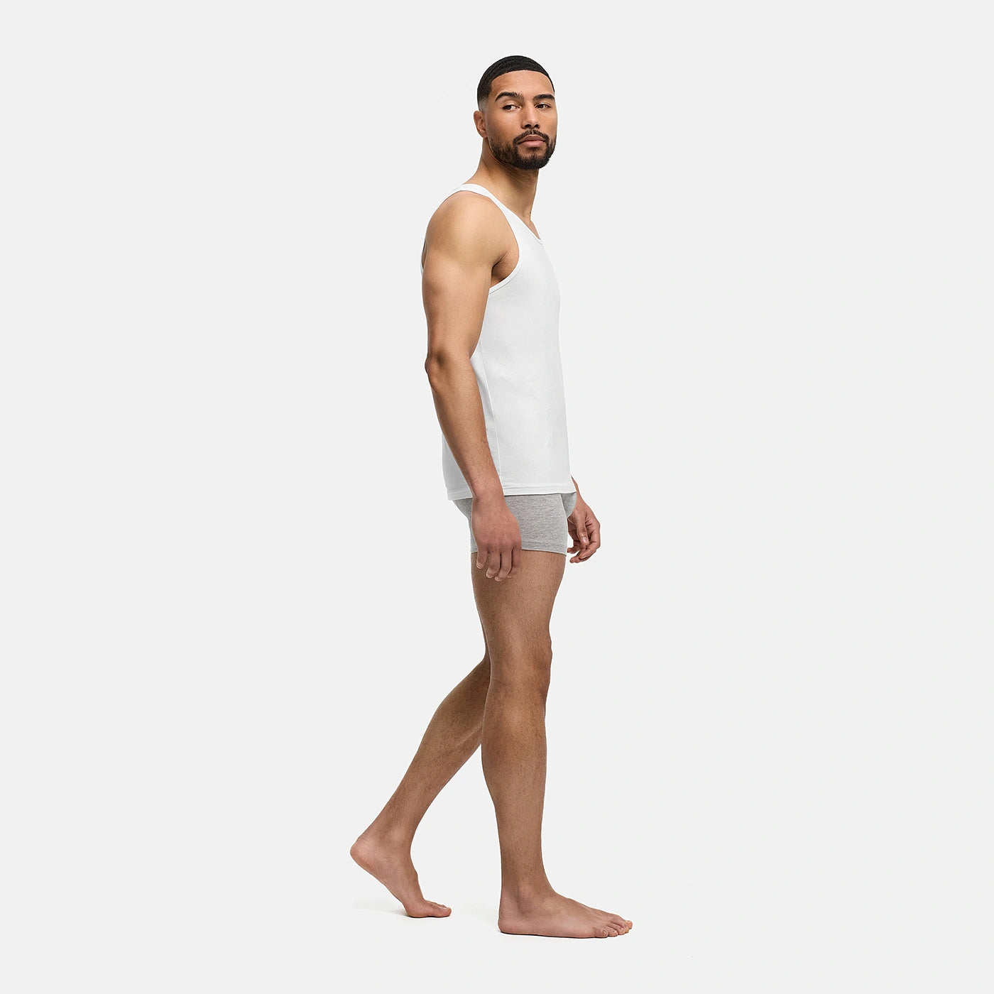 Katoenen herenvest - 2-pack
