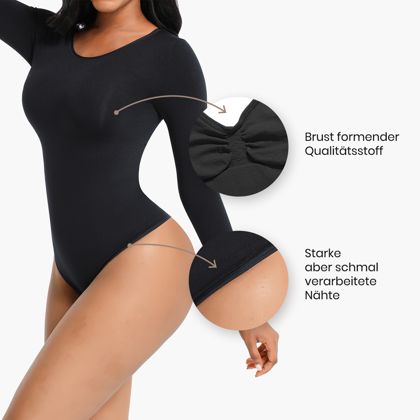 Longsleeve Bodysuit Sculpting Shapewear