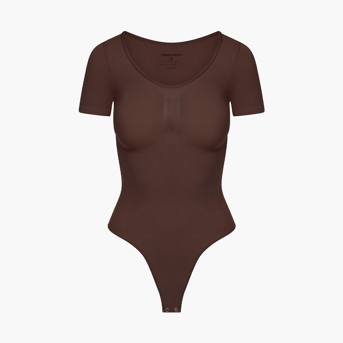 Bodysuit Sculpting Shapewear T-shirt med snor
