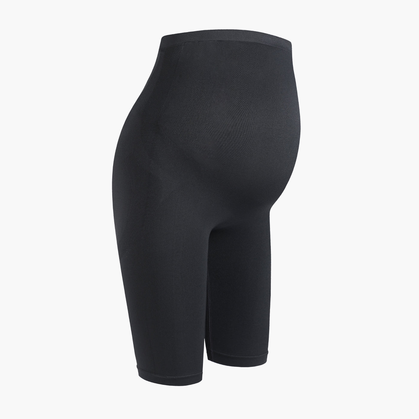 Sømløse graviditetsshorts med høj linning