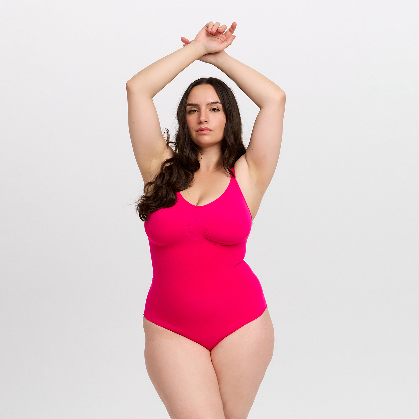 Bodysuit sculpting shapewear with briefs
