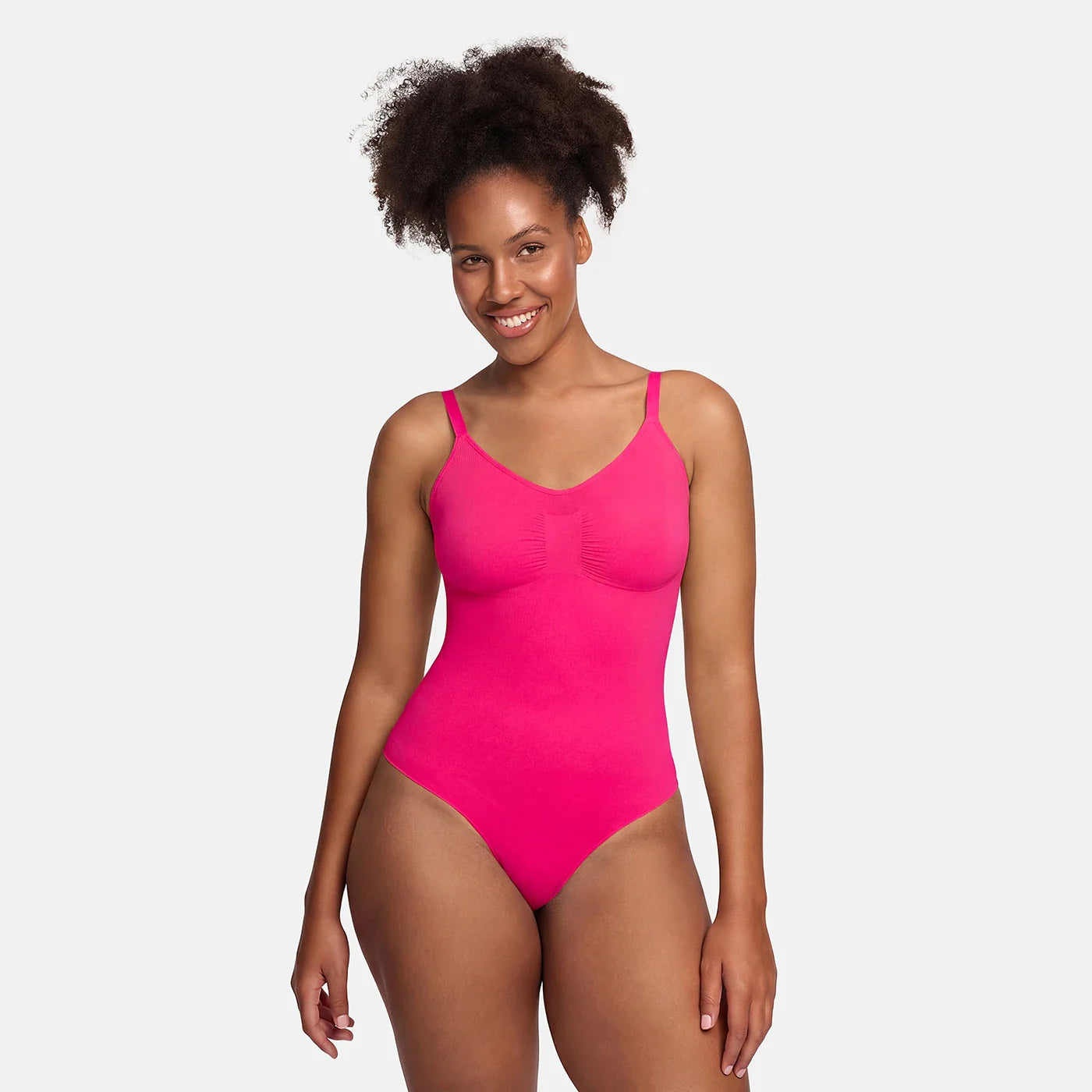Bodysuit sculpting shapewear with briefs