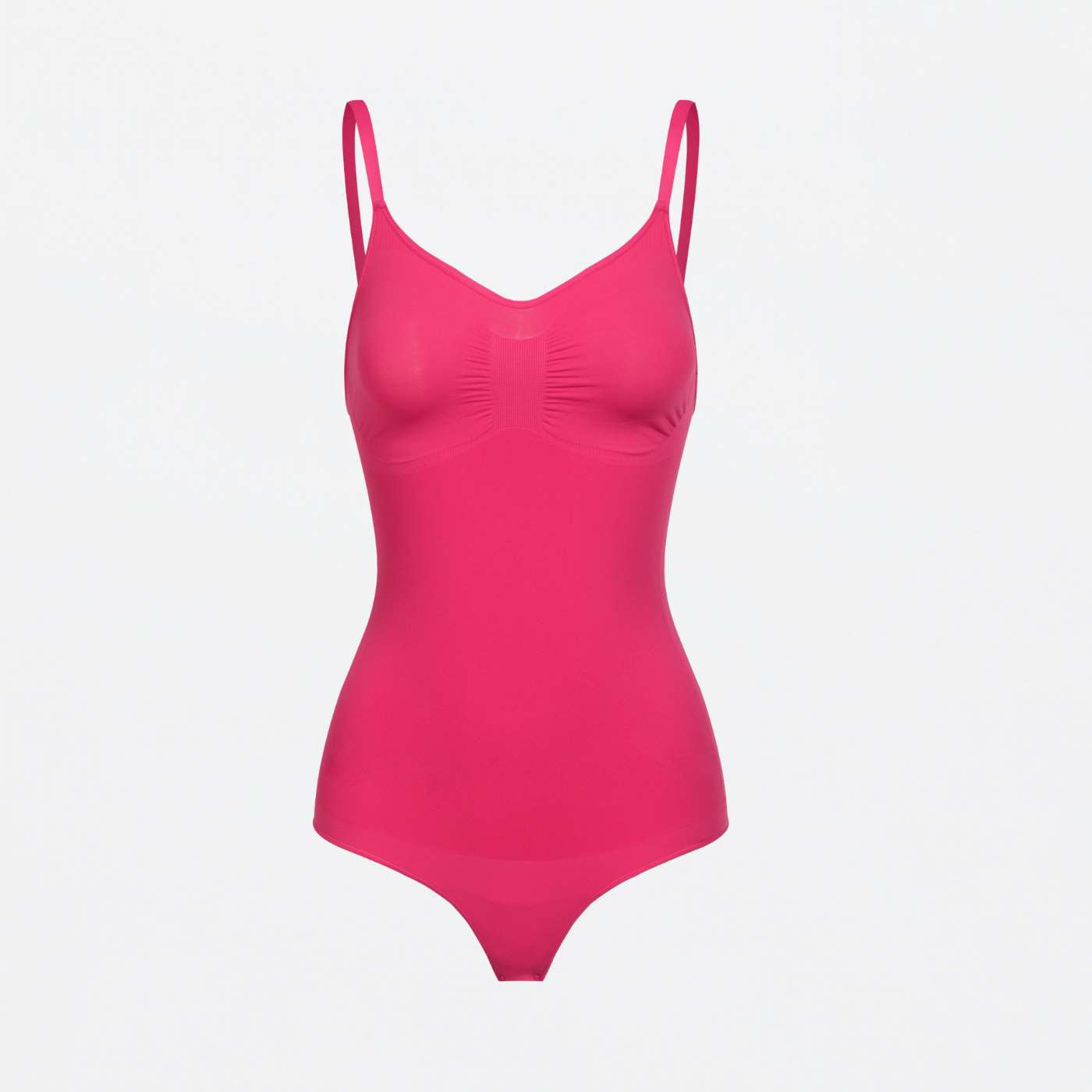 Bodysuit sculpting shapewear with thong