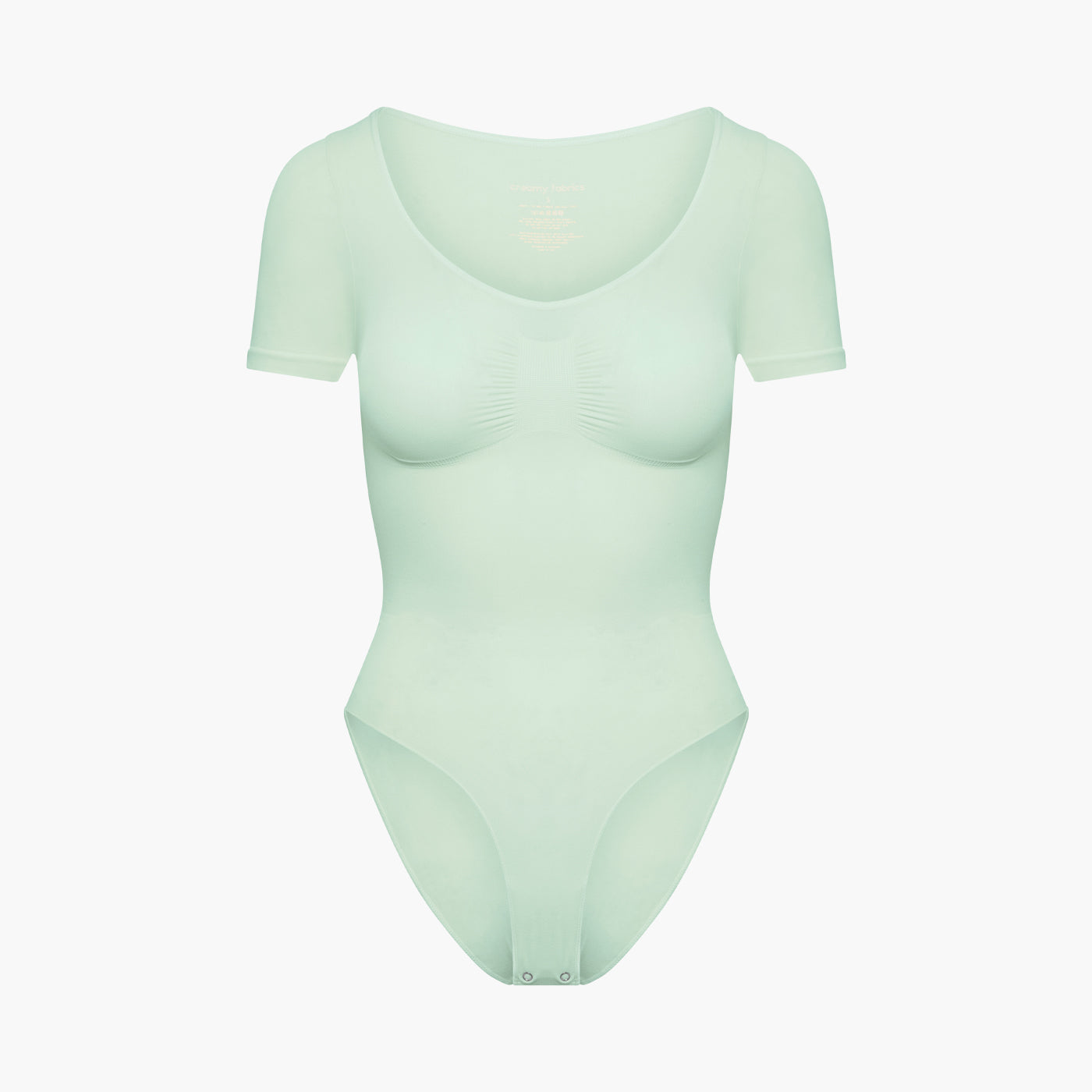T-shirt bodysuit sculpting shapewear with briefs